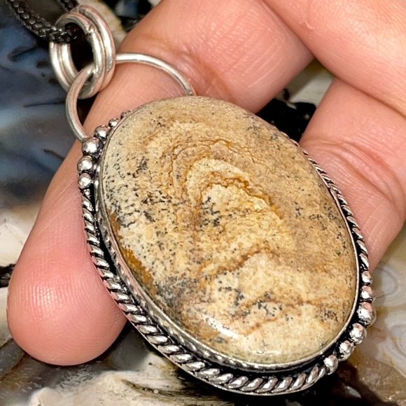 Picture Jasper Pendant 2 1/4” - Picture 8 of 17